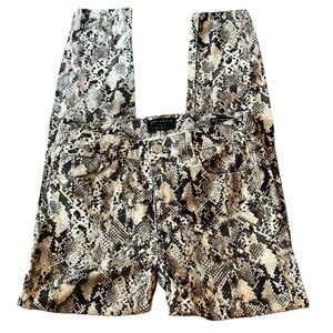 Sanctuary snakeskin look jeans. “Social ankle skinny” Standard Rise #10119